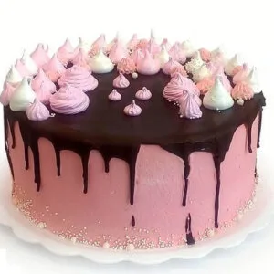 Merengue, Chocolate y Frutillas