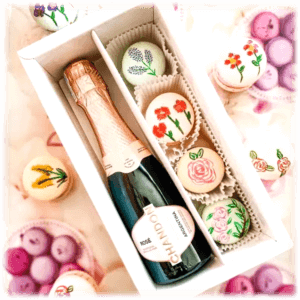 Box Chandon & Macarons