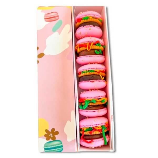 Macarons Barbie burger - Imagen 2