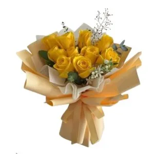 10 Rosas Amarillas