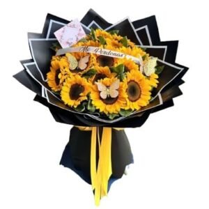 XL Girasoles con frase personalizada