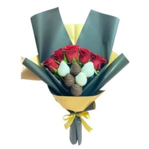 Abanico de Rosas y Chocofresas