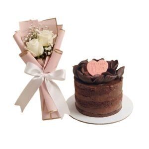 Torta Rosa Negra para Mamá