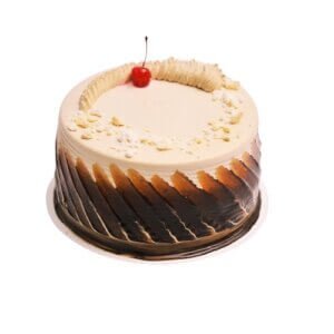 Torta Moka, merengue y crema pastelera